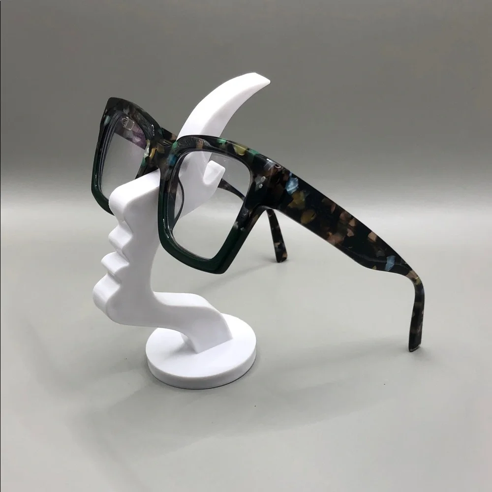 Warby Parker Sonia Aventurine Tortoise Fade Square Glasses Frames UNISEX